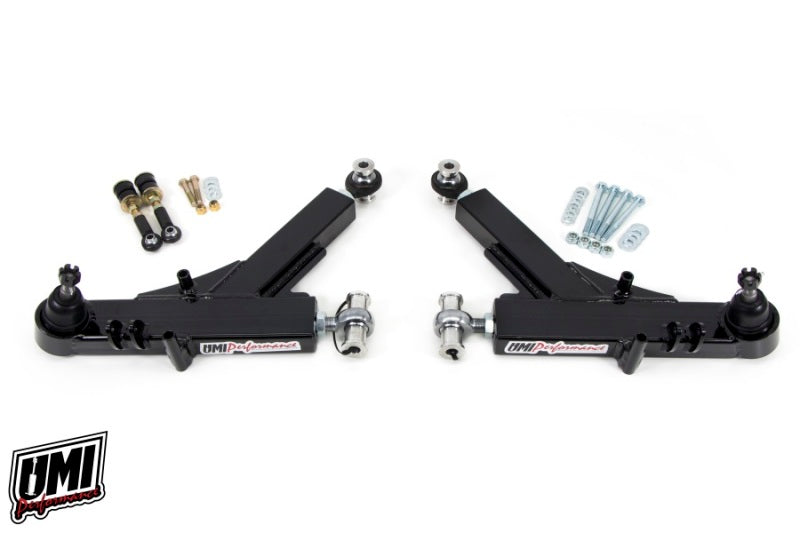 UMI Performance 93-02 GM F-Body Boxed Adjustable Lower A-Arms Rod Ends Control Arms UMI Performance