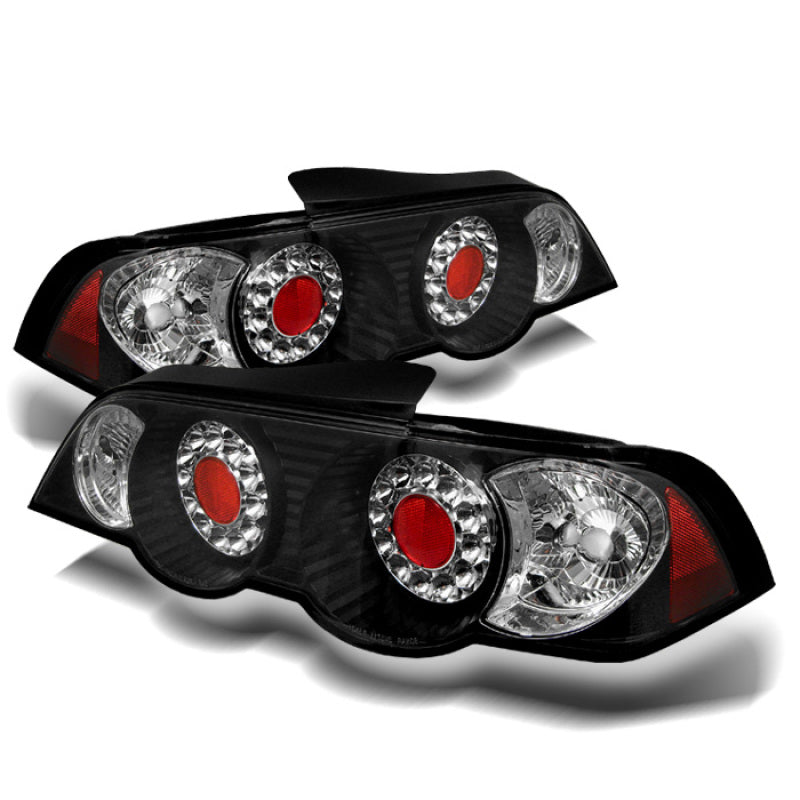 Spyder Acura RSX 02-04 LED Tail Lights Black ALT-YD-ARSX02-LED-BK Tail Lights SPYDER