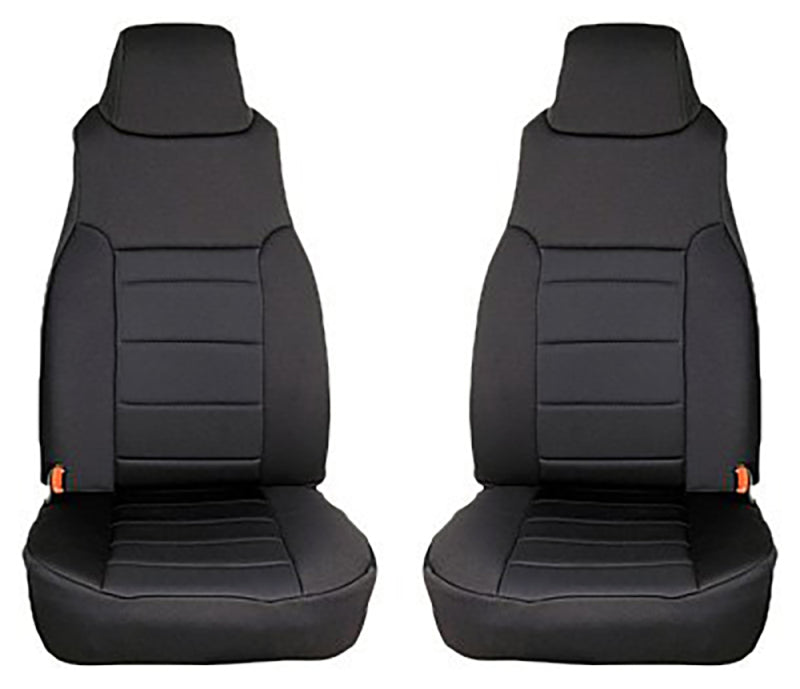 Rugged Ridge Neoprene Front Seat Covers 97-02 Jeep Wrangler TJ Seats Rugged Ridge