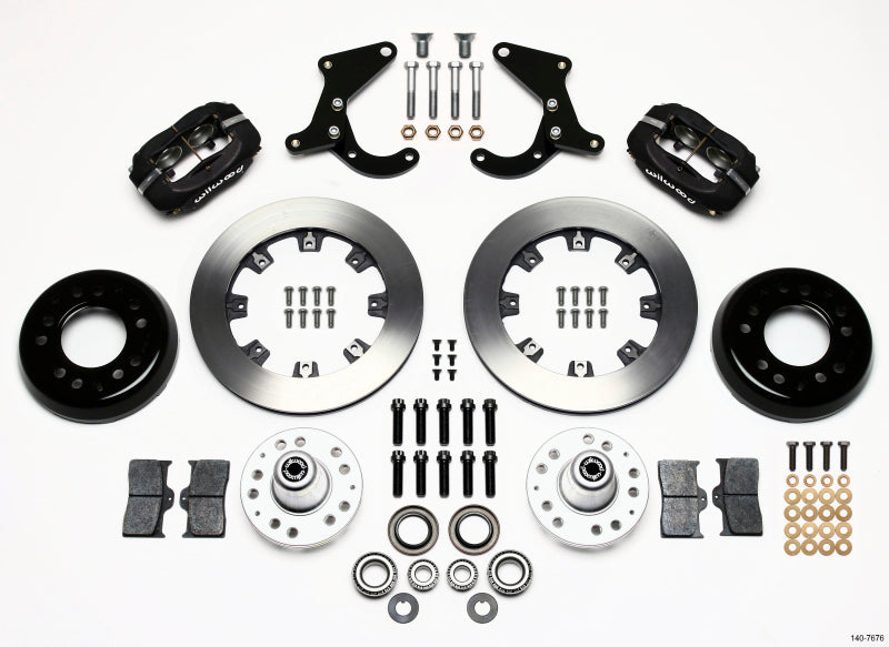 Wilwood Forged Dynalite Front Kit 12.19in 55-57 Chevy Big Brake Kits Wilwood