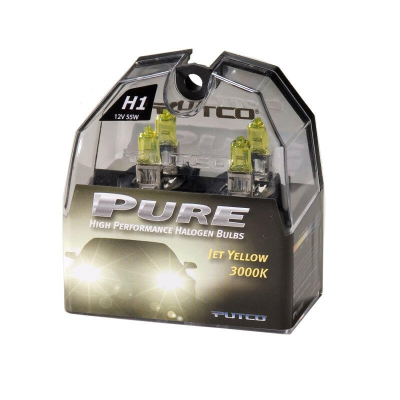 Putco Jet Yellow H1 - Pure Halogen HeadLight Bulbs Bulbs Putco