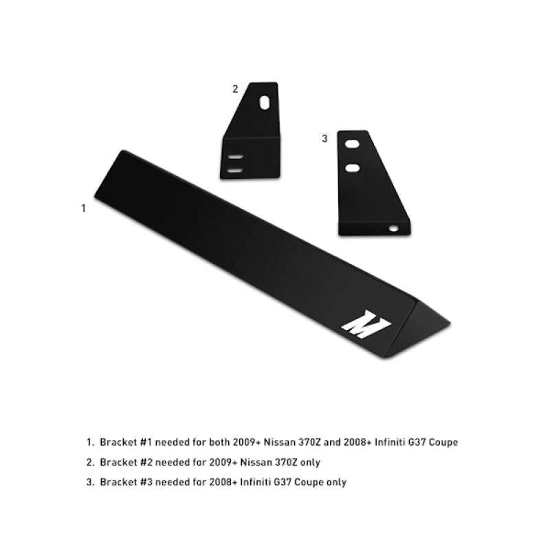 Mishimoto 09+ Nissan 370Z / 08+ Infiniti G37 (Coupe Only) Oil Cooler Kit - Black Oil Coolers Mishimoto