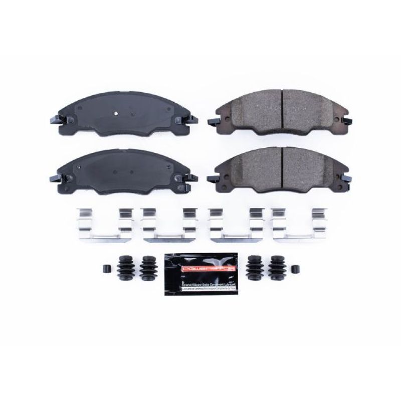 Power Stop 08-11 Ford Focus Front Z23 Evolution Sport Brake Pads w/Hardware Brake Pads - Performance PowerStop