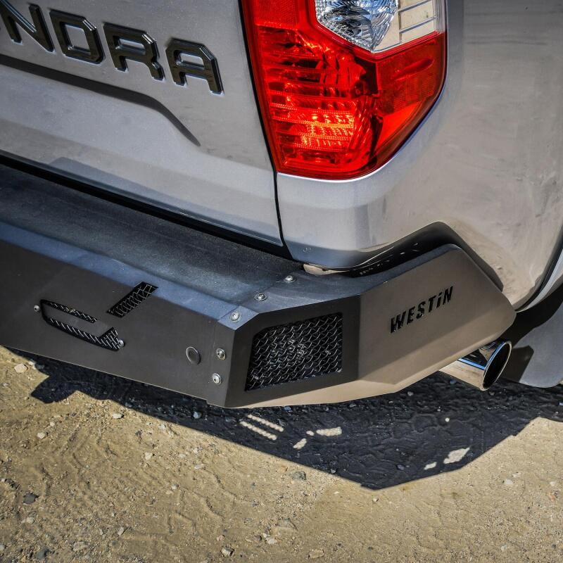 Westin 14-21 Toyota Tundra (Excl. Tundra w/Blind Spot Sys) Pro-Series Rear Bumper - Tex. Blk Bumpers - Steel Westin