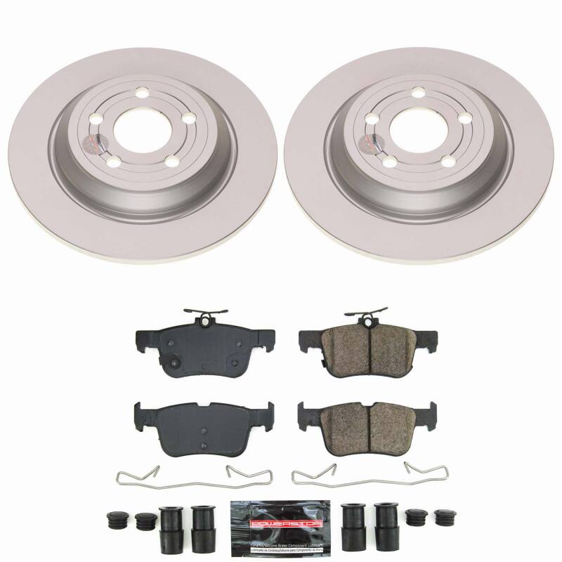 Power Stop 22-26 Ford Maverick Rear Z23 Coated Brake Kit Brake Kits - Performance D&S PowerStop