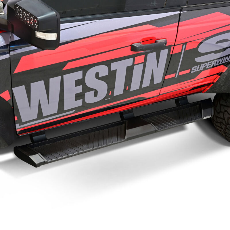 Westin 21-25 Ford Bronco 4dr (Excl. Bronco Sport) AT6 Running Boards - Black Running Boards Westin