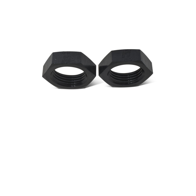 Russell Performance -4 AN 1/4in NPT 90 Degree Black Flare to Pipe Adapter Fittings Russell