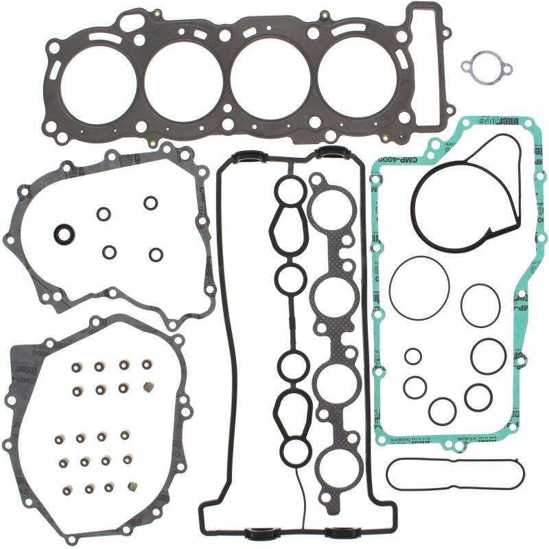 Vertex Gaskets 2010 Yamaha Apex EFI Complete Gasket Kit w/ Oil Seals Engine Hardware Vertex Pistons