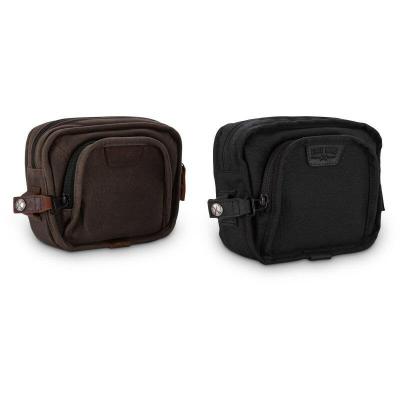 Burly Brand Handlebar Bag - Black Bags - Saddlebags Burly Brand