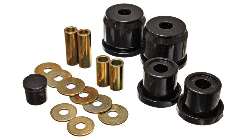 Energy Suspension 00-09 Honda S2000 Black Rear Differential Carrier Bushing Set Bushing Kits Energy Suspension