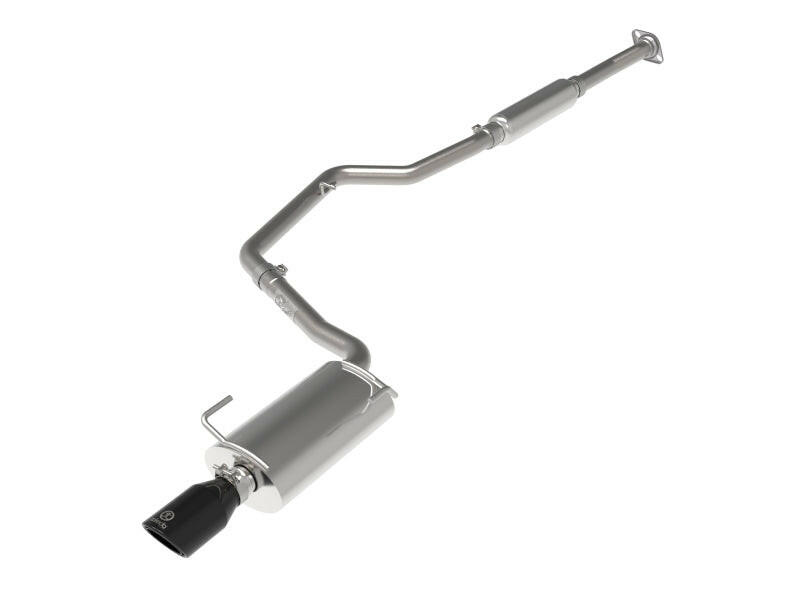 aFe POWER Takeda 12-16 Subaru Impreza 2.0L 2.5in 304SS CB Exhaust w/ Black Tips Catback aFe