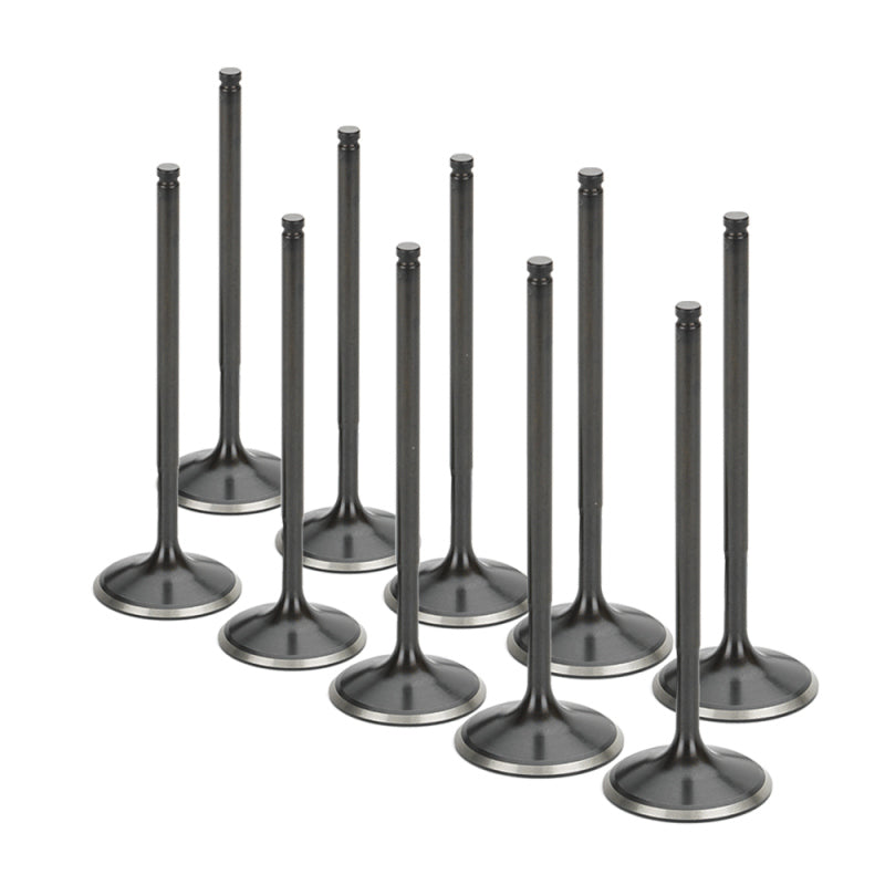 Supertech Audi/VW 2.0T FSI 16V Black Nitrided Intake Valve - Set of 10 Valves Supertech