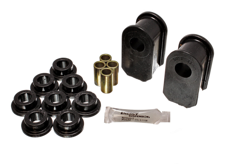 Energy Suspension Ford F100/150/250 Blk Fr & Rr A Style 1in Dia Sway Bar 3-1/2in Tall Bushing Sets Bushing Kits Energy Suspension