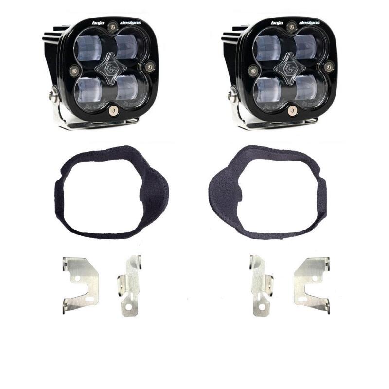 Baja Designs 14-18 Mercedes Sprinter Van Squadron SAE Fog Pocket Light Kit - Clear Light Bars & Cubes Baja Designs