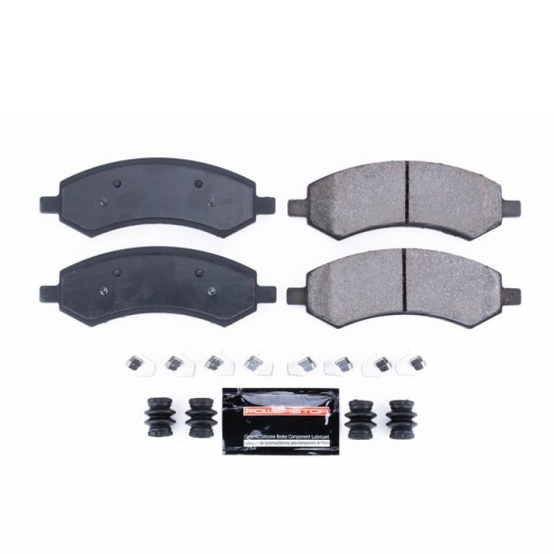 Power Stop 07-09 Chrysler Aspen Front Z23 Evolution Sport Brake Pads w/Hardware Brake Pads - Performance PowerStop