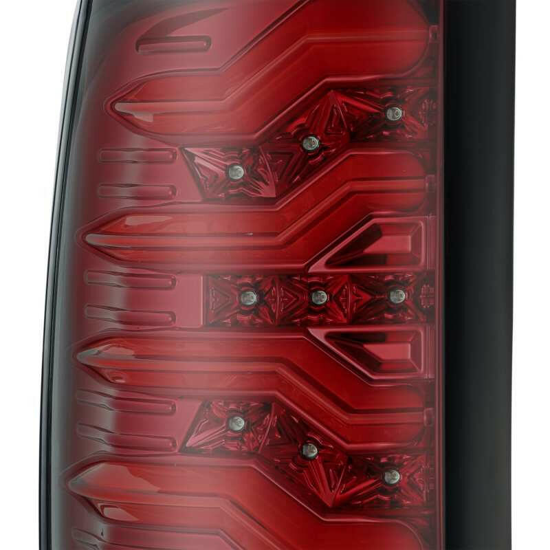 AlphaRex 09-18 Dodge Ram 1500 PRO-Series LED Tail Lights Red Smoke Tail Lights AlphaRex