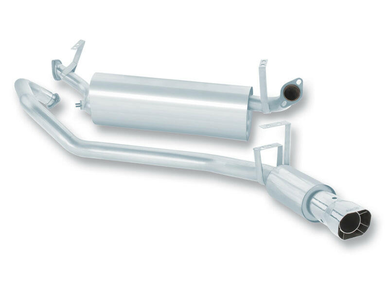 Borla 95-97 Toyota Land Cruiser 4dr 4.5L 6cyl AT 4spd 4WD SS Catback Exhaust System Catback Borla