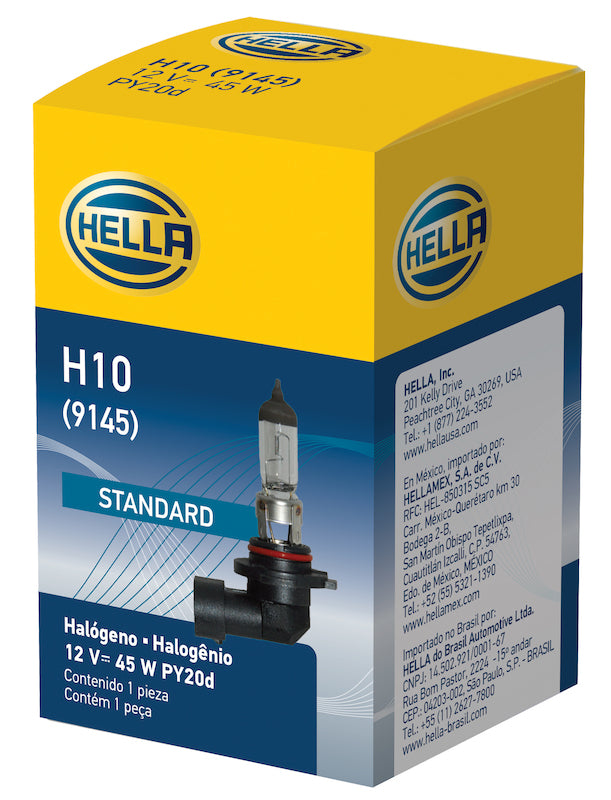 Hella Bulb H10/9145 12V 45W Py20D T4 Bulbs Hella