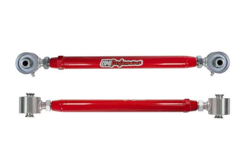 UMI 16-24 Chevrolet Camaro Alignment Toe Arm - Red Suspension Arms & Components UMI Performance