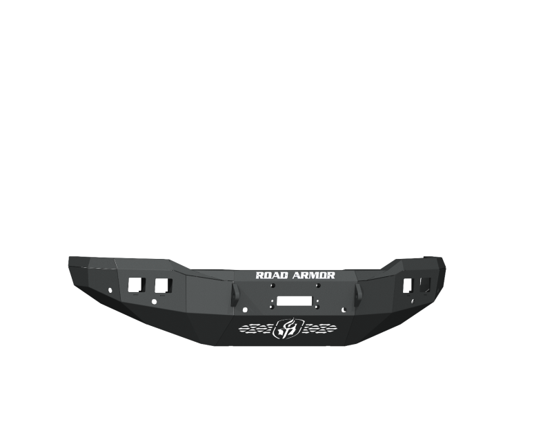 Road Armor 19-20 Ram 2500 Stealth Front Winch Bumper w/6 Sensor Holes - Tex Blk Bumpers - Steel Road Armor