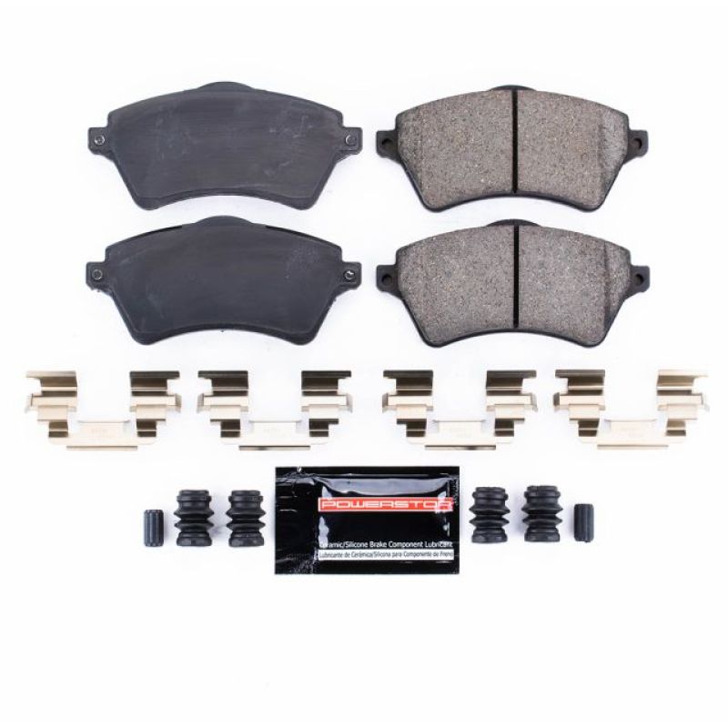 Power Stop 02-05 Land Rover Freelander Front Z23 Evo Sport Brake Pad w/Hardware Brake Pads - Performance PowerStop