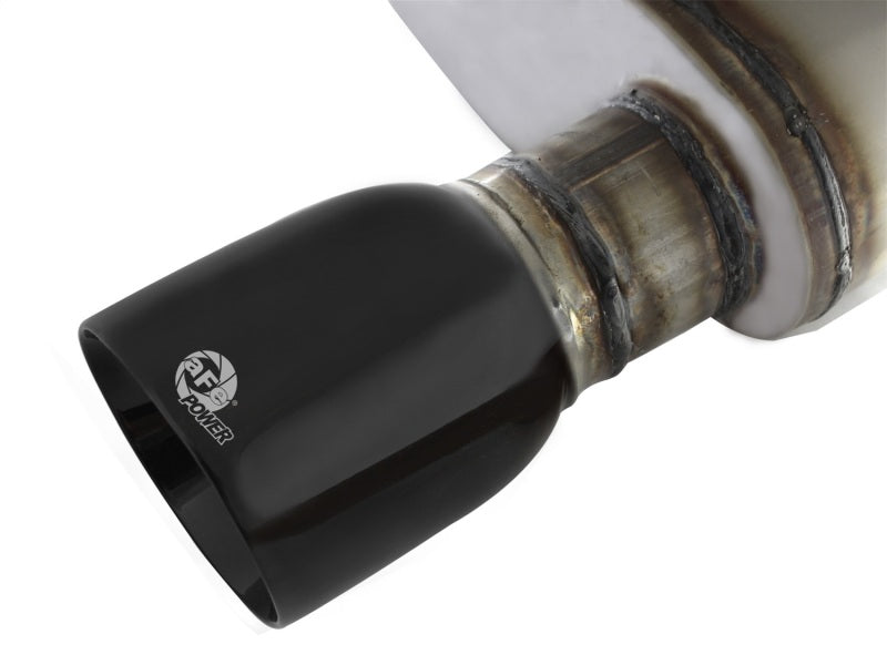 aFe MACHForce XP Exhaust 11-14 Ford Mustang GT V8-5.0L 3in. Stainless Steel Axle-Back w/Black Tips Axle Back aFe