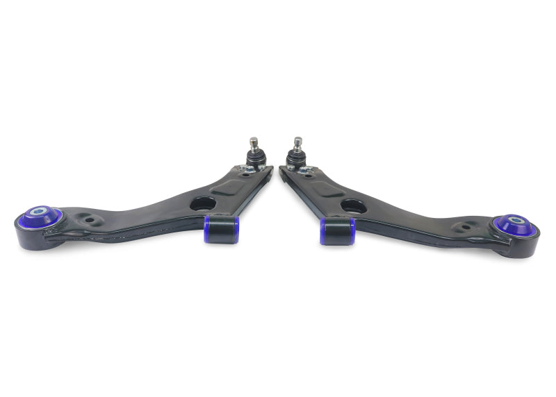 SuperPro 11-16 Kia Sportage Front Lower Control Arm Set W/ Sp Bushings Control Arms Superpro