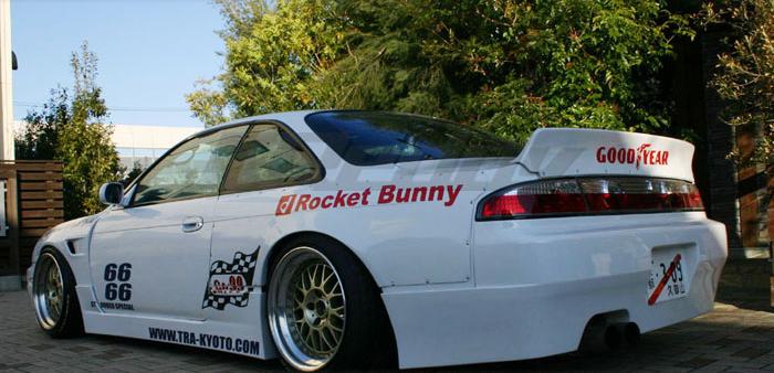 GReddy 95-98 Nissan 240SX Rocket Bunny S14 V1 Front Bumper Bumper Covers - Front GReddy