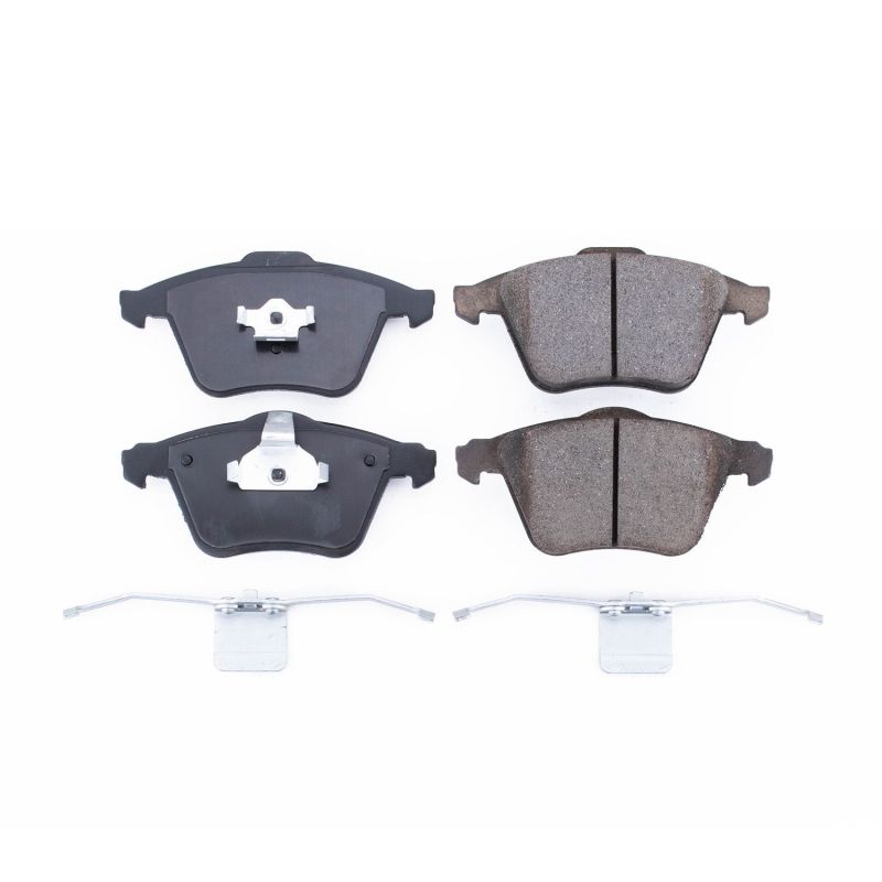 Power Stop 07-13 Mazda 3 Front Z17 Evolution Ceramic Brake Pads w/Hardware Brake Pads - OE PowerStop