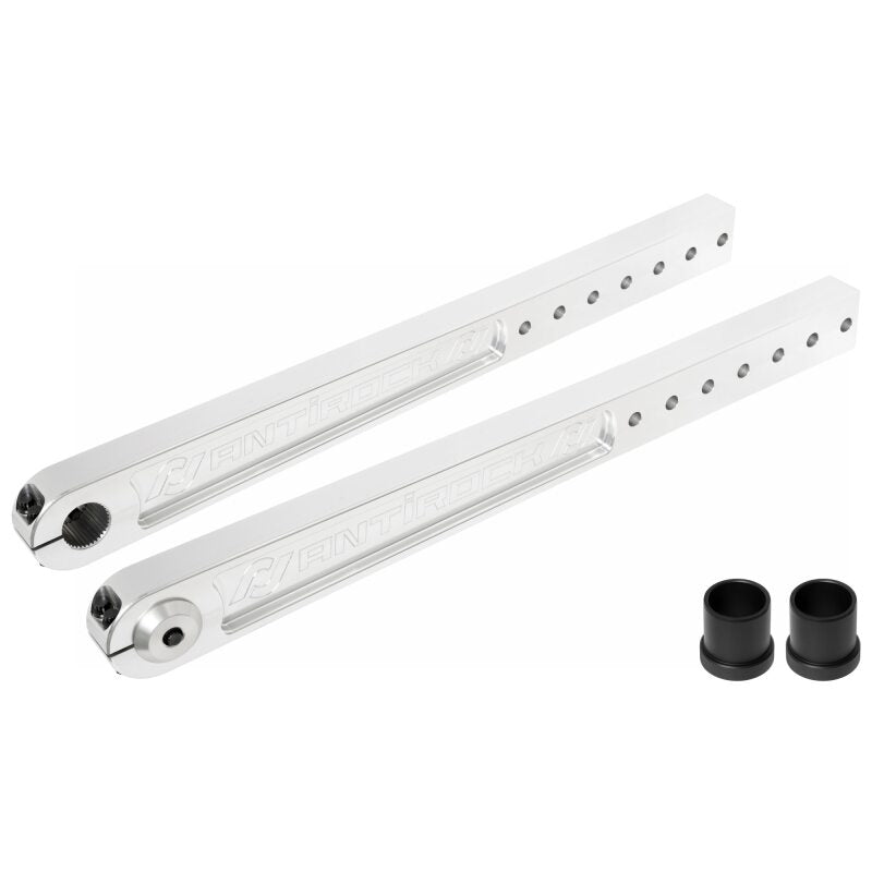 RockJock Billet Aluminum Antirock Pre-Runner Sway Bar Arms (33.67in OAL 35 spline) w/ Hardware Sway Bars RockJock