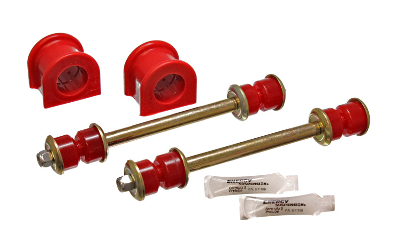Energy Suspension 98-01 Ford Explorer/Bronco 2WD/4WD 34mm Red Front Sway Bar Bushing Set Bushing Kits Energy Suspension