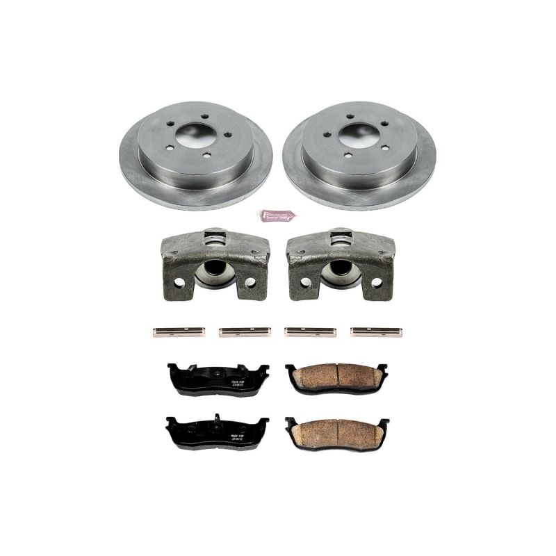 Power Stop 00-02 Ford Expedition Rear Autospecialty Brake Kit w/Calipers Brake Kits - OE PowerStop