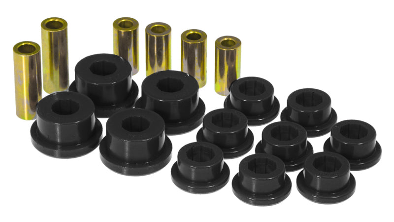 Prothane 95-99 Mitsubishi Eclipse Front Upper/Lower Control Arm Bushings - Black Bushing Kits Prothane