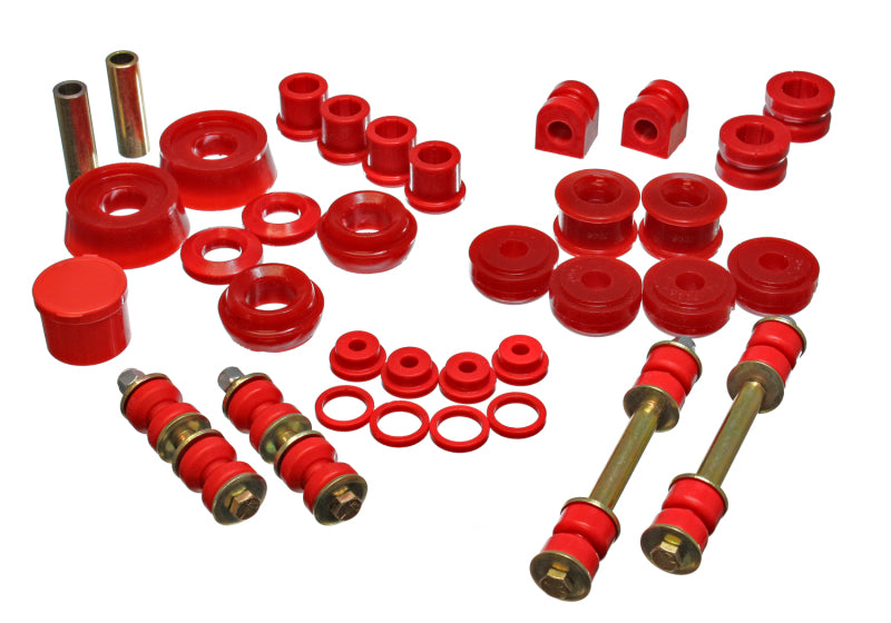 Energy Suspension 03-05 Dodge SRT-4 FWD Red Hyper-flex Master Bushing Set Bushing Kits Energy Suspension