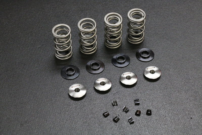 Ferrea Acura K20 High Lift Drag Racing Dual Spring Kit Valve Springs, Retainers Ferrea
