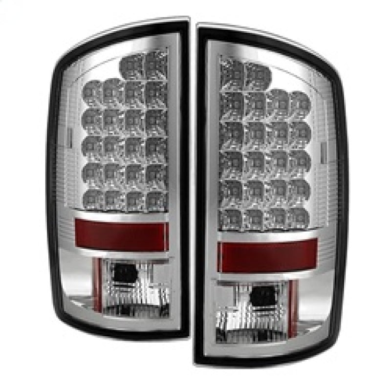 Spyder Dodge Ram 07-08 1500/Ram 07-09 2500/3500 LED Tail Lights Chrome ALT-YD-DRAM06-LED-C Tail Lights SPYDER