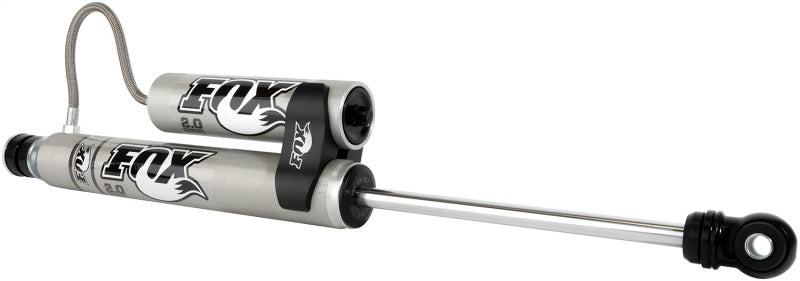 Fox 2.0 Performance Series 10.1in. Smooth Body Remote Res. Shock w/Stem Mount / Std Travel - Black Shocks and Struts FOX
