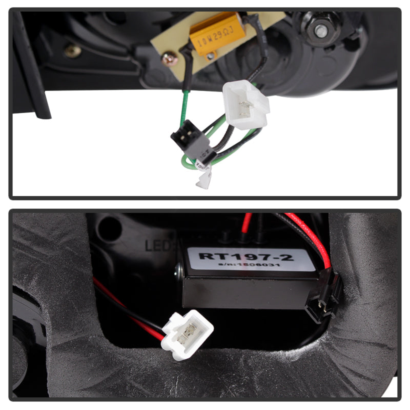 Spyder Chevy SS 2014-2016 LED Tail Lights Black ALT-YD-CVSS14-LED-BK Tail Lights SPYDER