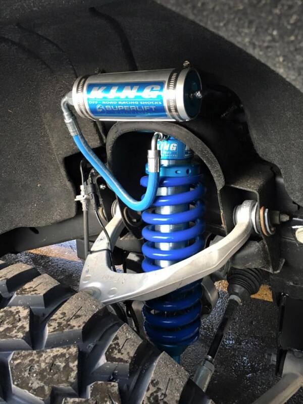 Superlift 14-18 Chevy Silv 4WD 8in Lift Kit w/ Alum/Stamped Steel Cntrl Arms & King Coils & Shocks Lift Kits Superlift