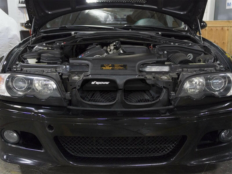 aFe MagnumFORCE Intakes Scoops AIS BMW 3-Series/ M3 (E46) 01-06 L6 - Black Cold Air Intakes aFe