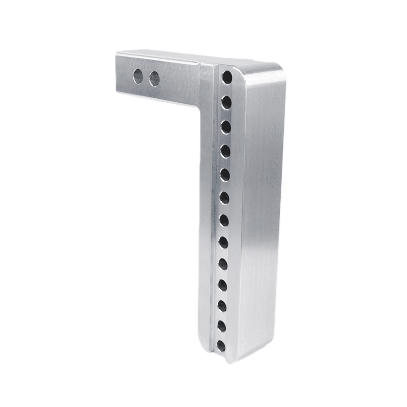 Weigh Safe Drawbar Only 10in Drop & 2in Shank (12.5K GTWR) - Aluminum Hitch Ball Mounts Weigh Safe