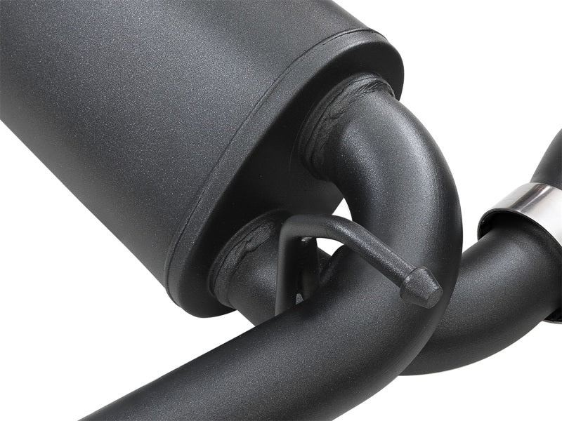 aFe Rebel Series 2.5in 409 SS Axle-Back Exhaust w/ Black Tips 2018+ Jeep Wrangler (JL) V6 3.6L Axle Back aFe