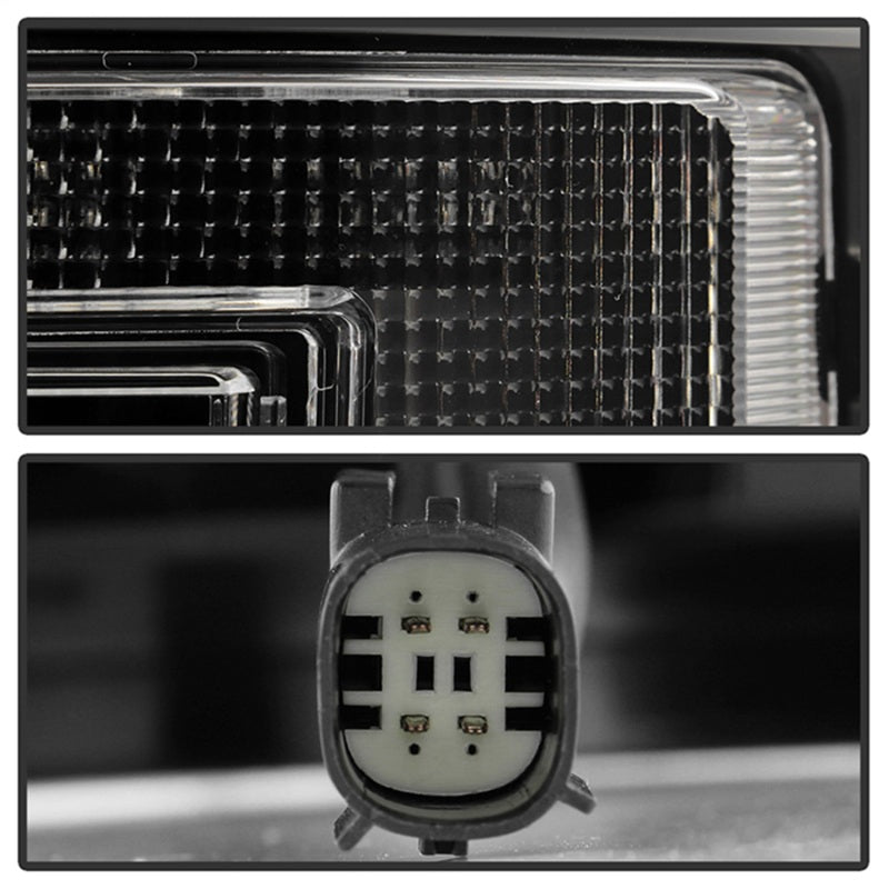 Spyder 21-23 Ford F150 (Halogen w/ Blind Spot) Full LED Tail Lights - Black (ALT-YD-FF15021HALBS-BK) Tail Lights SPYDER