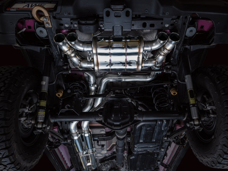 AWE Tuning 21+ Wrangler 392 Switchpath Cat-Back Exhaust- Quad BashGuards Catback AWE Tuning