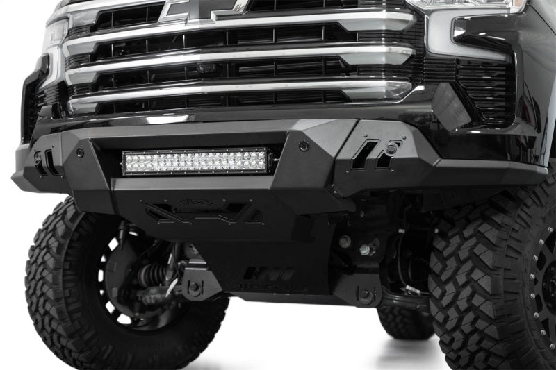 ADD 2022+ Chevrolet Silverado 1500 Black Label Front Bumper Bumpers - Steel Addictive Desert Designs