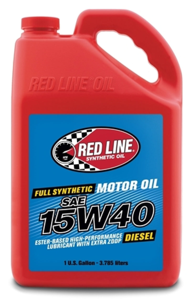 Red Line 15W40 Diesel Oil - Gallon Motor Oils Red Line