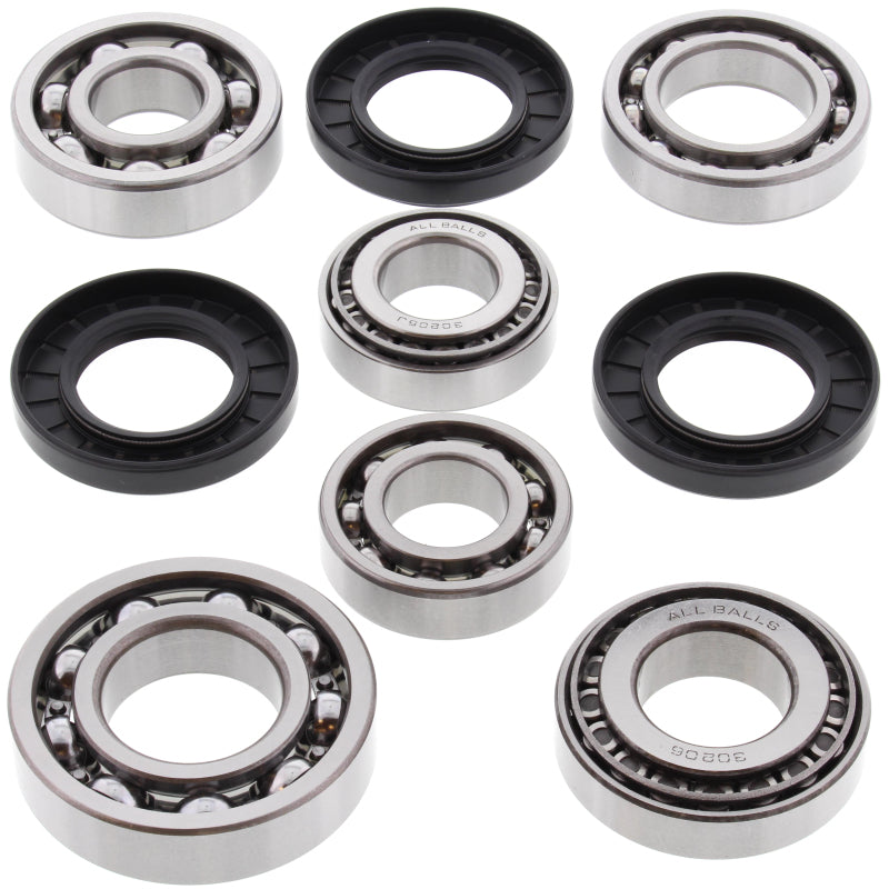 All Balls Racing 09-14 Yamaha YFM550 Grizzly Differential Bearing & Seal Kit Rear Differentials All Balls Racing