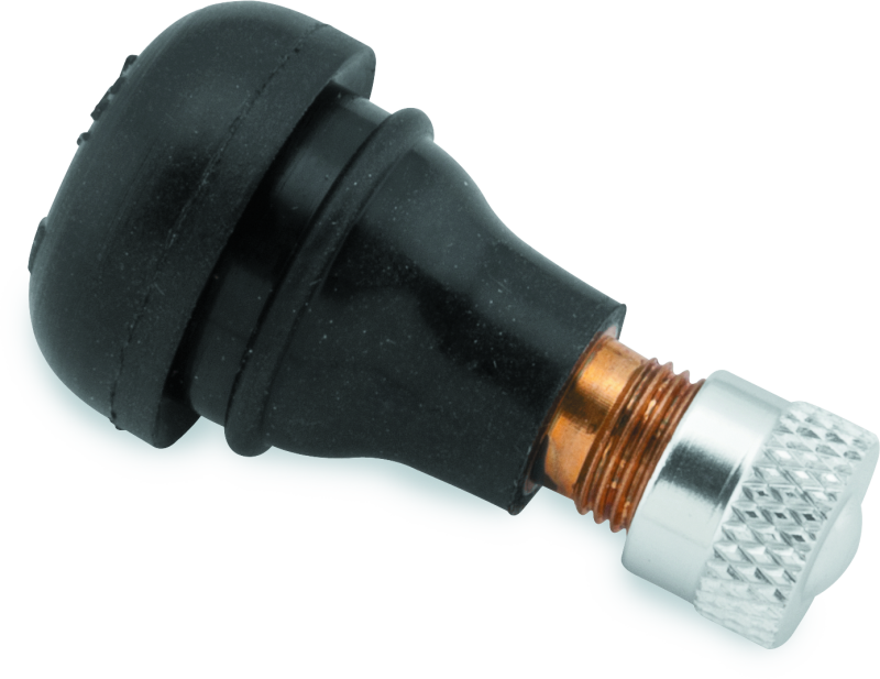 BikeMaster Valve Stem 15mm Rubber Pair Valve Stems BikeMaster