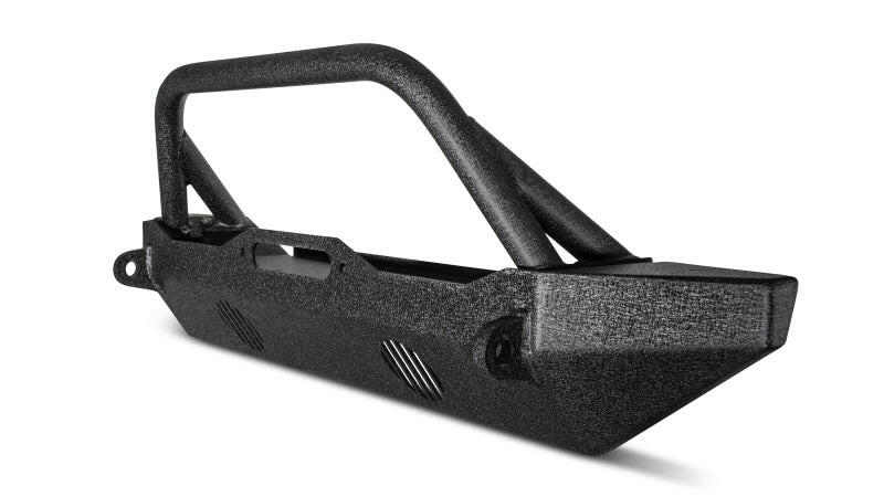 Body Armor 4x4 07-18 Jeep Wrangler JK Front Bumper Mid Stubby Bumpers - Steel Body Armor 4x4