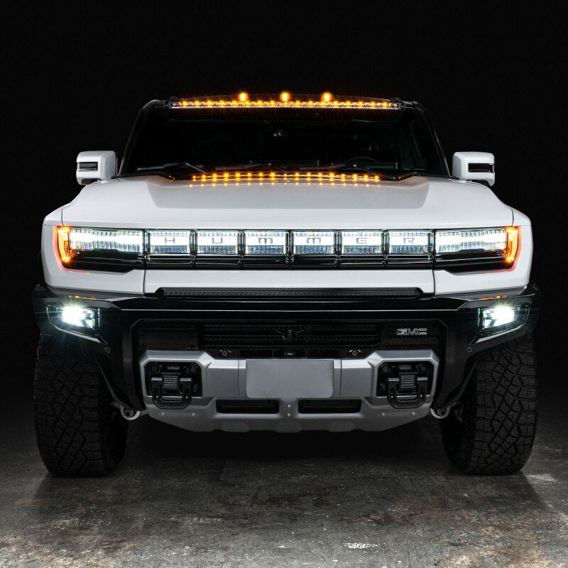 Oracle 22-24 Hummer EV 5in Roof Mount Curved Light Bar w/ Brackets Light Mounts ORACLE Lighting